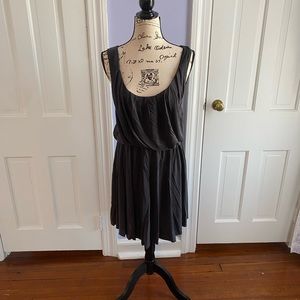 Free People - Mini Open Back Tie Dress